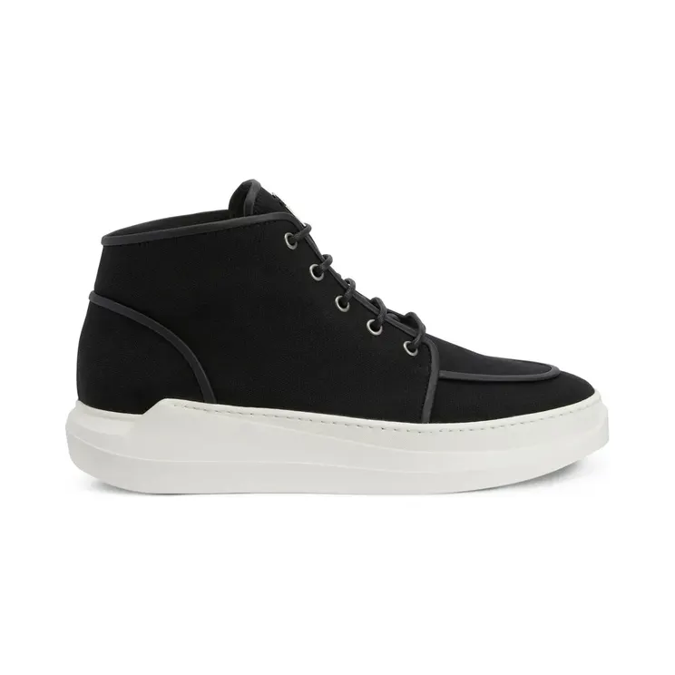 Giuseppe Zanotti High-Top-Sneakers mit Schnürung “Black” (IU20033007)