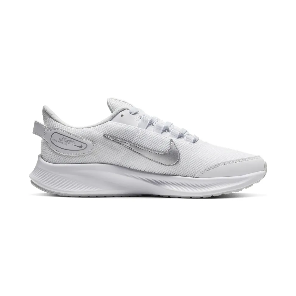 Nike Run All Day 2 “White / Pure Platinum / Metallic Silver” (CD0224-100)