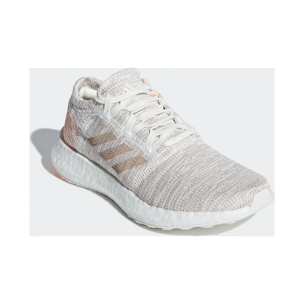 adidas Pureboost Go Running White Ash Pearl (Youth) Running White/Ash Pearl/Clear Orange (B42328)