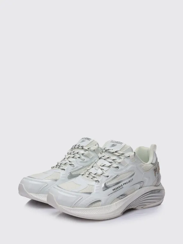 Plein Sport Pegasus Project Mesh And Patent Leather White (FAESUSC0848STE003N01)
