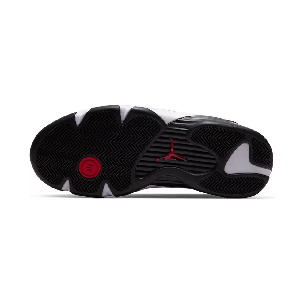 Jordan 14 Retro Gym Red Toro Black/White-Off White-Gym Red (487471-006)