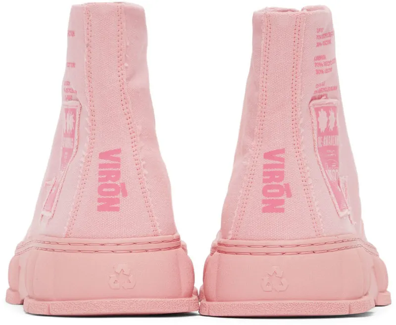 Virón Pink Recycled Canvas 1982 Sneakers (1982-04-C-400)