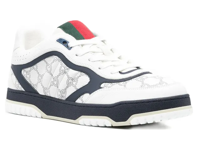 Gucci Logo-pattern “White/Blue” (850193 AAFOO 9071) (2)