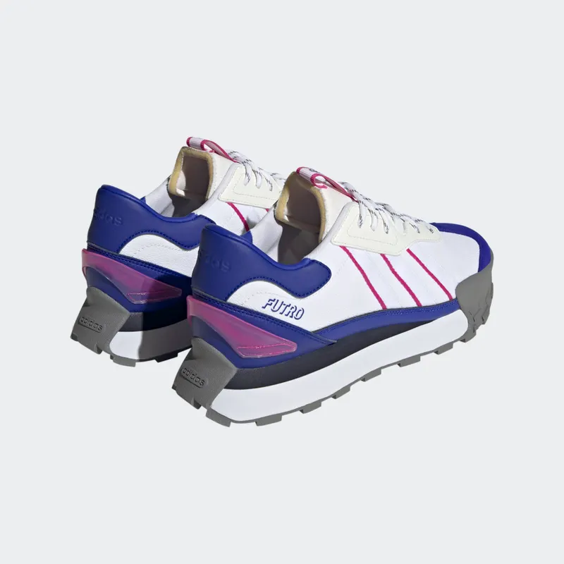 Adidas Futro Mixr Cloud White / Light Blue / Lucid Fuchsia (HQ4574)