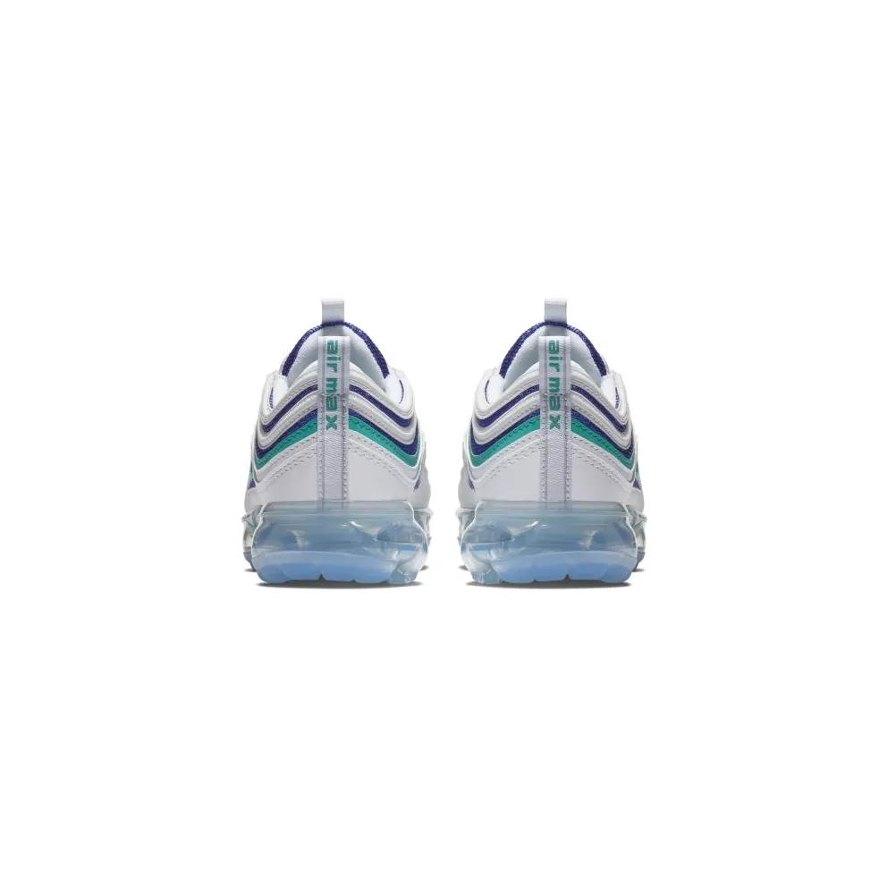 Nike Air VaporMax 97 White Indigo Burst Hyper Jade (GS) White/Indigo Burst-Hyper Jade (AQ2657-100)