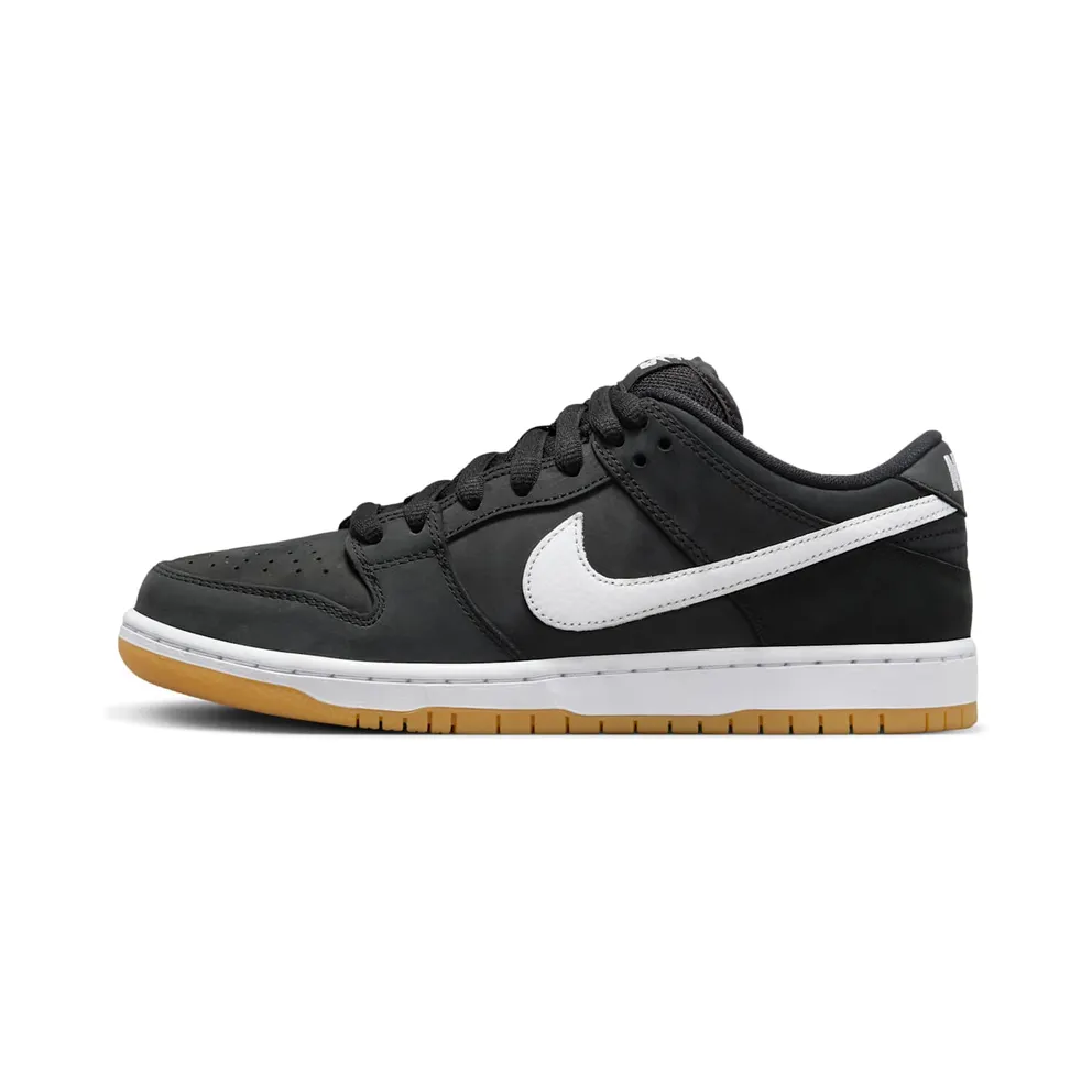 Nike SB Dunk Low Pro Black/Black/Gum Light Brown/White (CD2563-006)