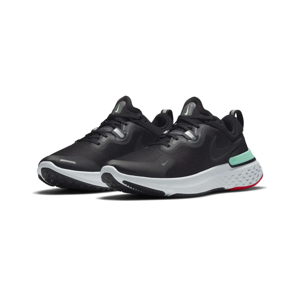 Nike React Miler Black Green Red (CW1777-013)