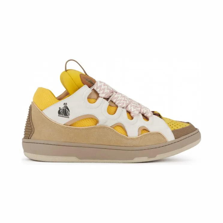 Lanvin Leather Curb Beige Yellow (FM-SKRK11-DRAG-H200509)