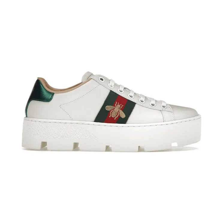 Gucci Ace Platform White