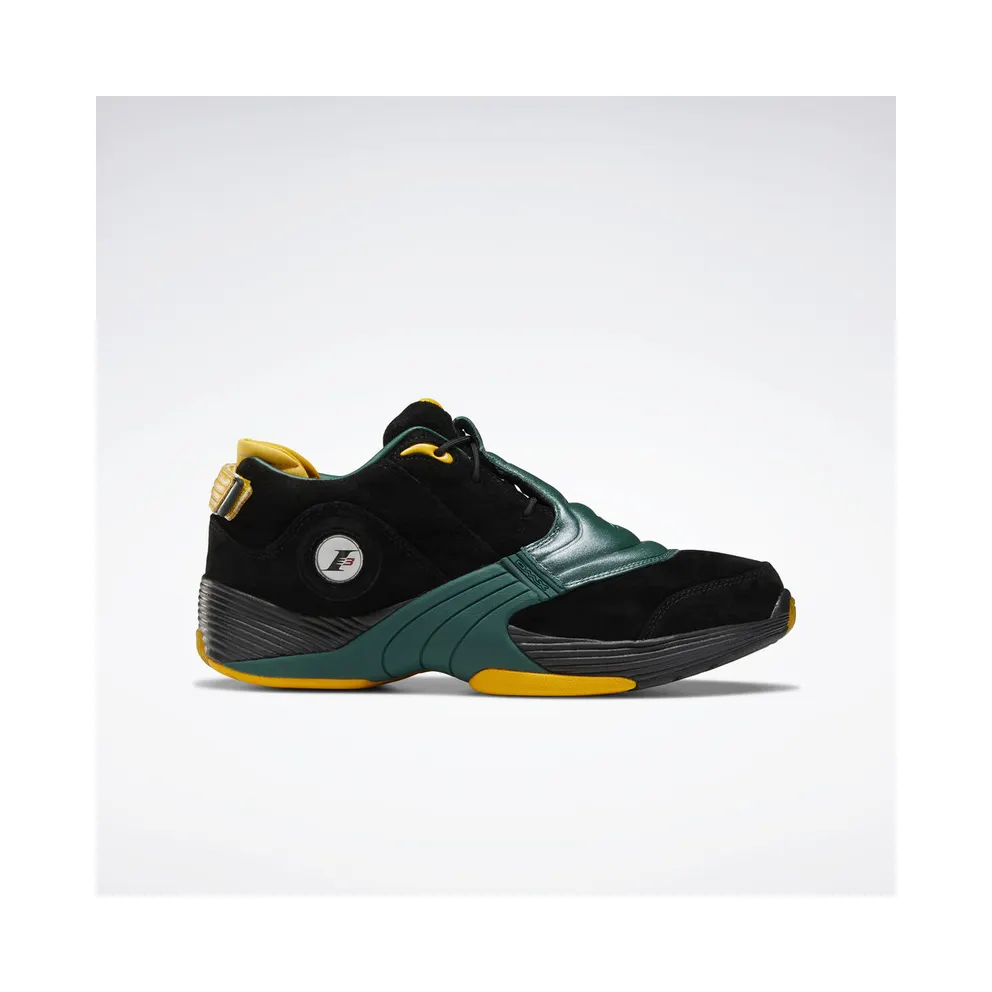 Reebok Answer 5 Bethel Black/Dark Green-Fierce Gold (Other Brands Other)