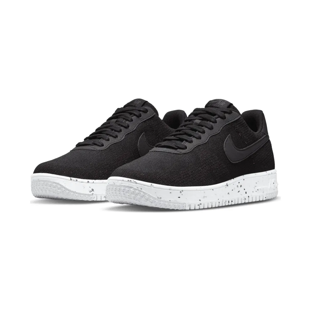 Nike Air Force 1 Low Crater Flyknit Black White (DC4831-003)