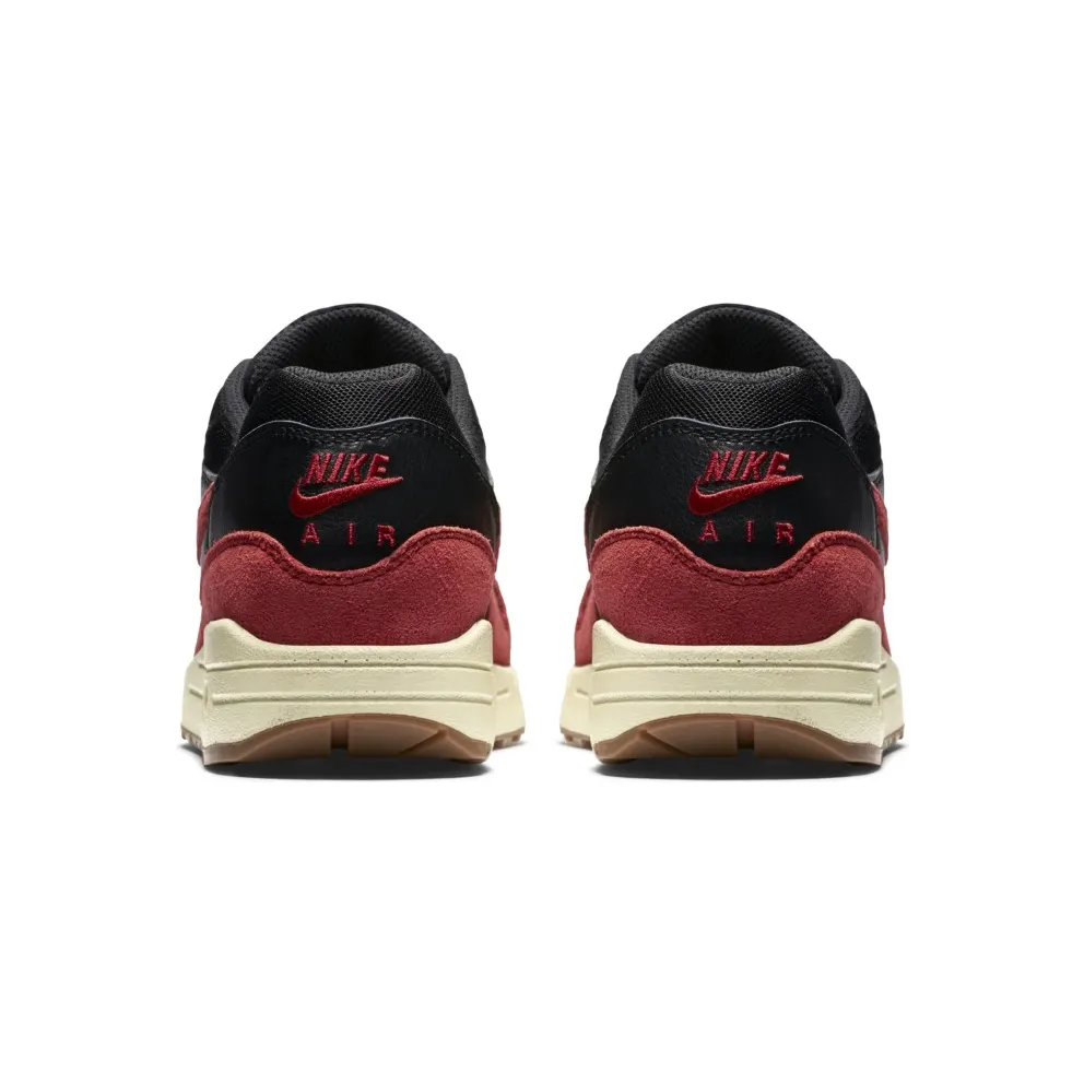 Nike Air Max 1 Black Red Sail (W) (599820-018)