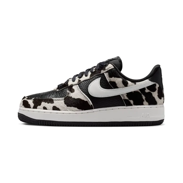 Nike Air Force 1 Low Cow Print “Black / Phantom” (IO0442-001)