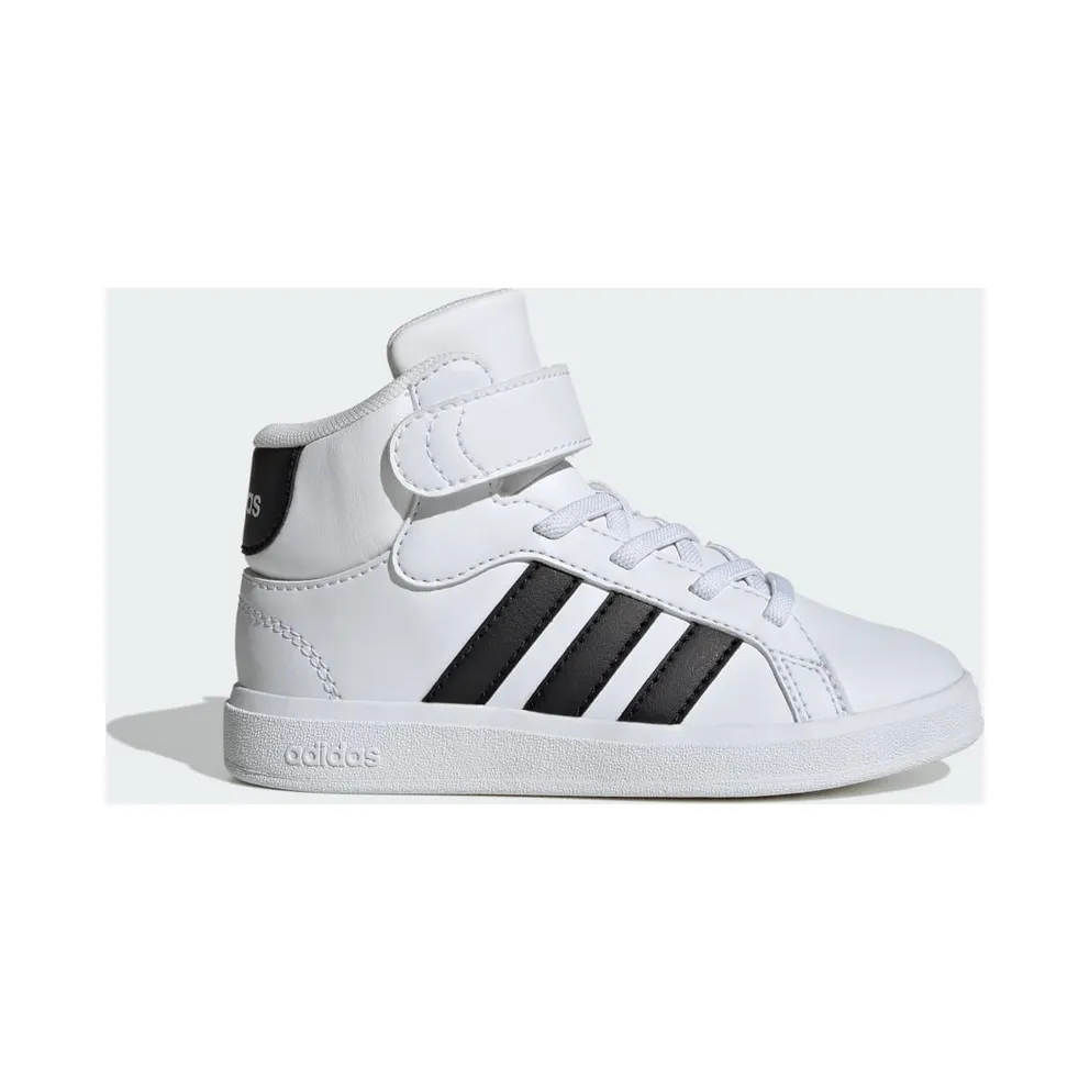 Adidas Grand Court Mid Kids Cloud White / Core Black / Cloud White (IE3862)