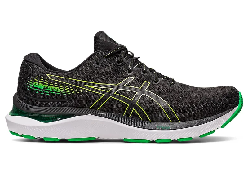 Asics GEL-CUMULUS 24 Black/Lime Zest (1011B366.012)