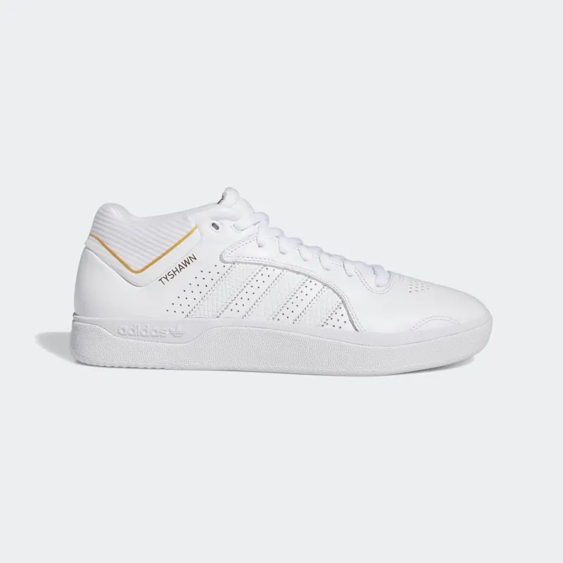 Adidas Tyshawn Remastered Cloud White / Cloud White / Gold Metallic (IG5273)
