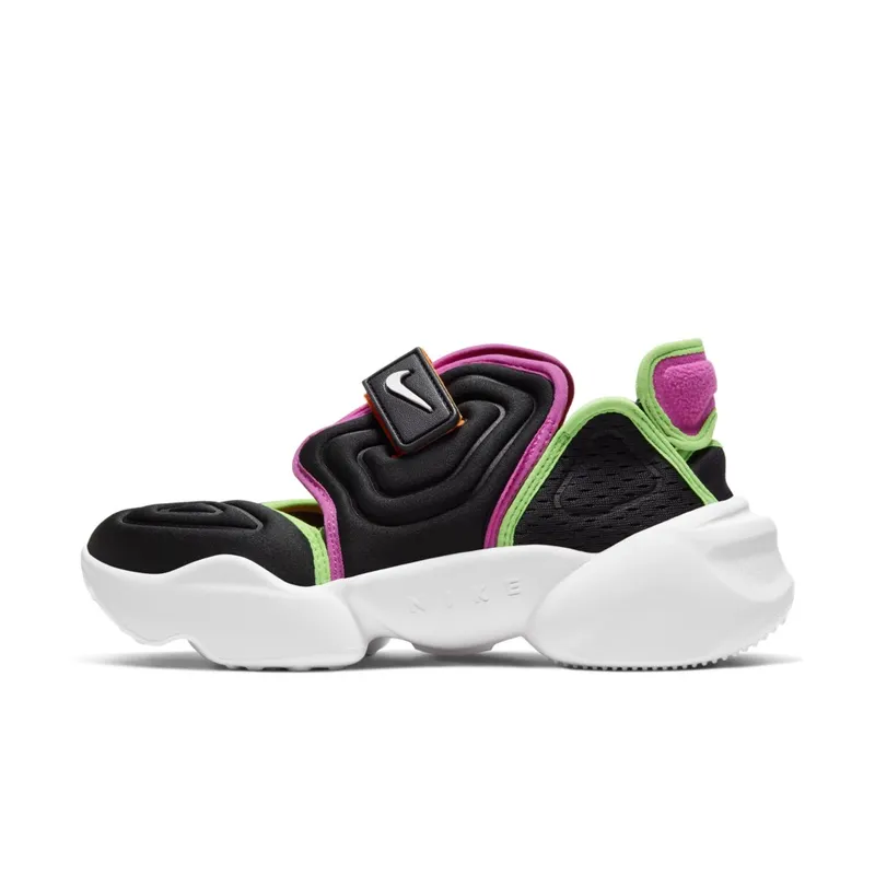 Nike  Aqua Rift Black Fire Pink (W) Black/Fire Pink/Green Strike (BQ4797-001)