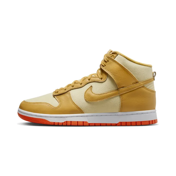 Nike Dunk High “Gold Canvas” (DV7215-700)