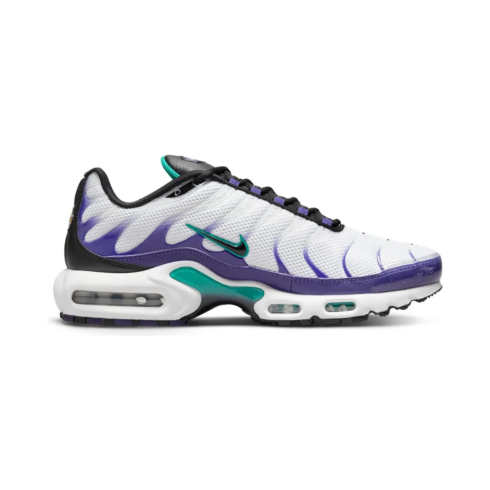 Nike TN Air Max Plus Grape – “White / Black / Grape Ice / New Emerald” (DM0032-100)