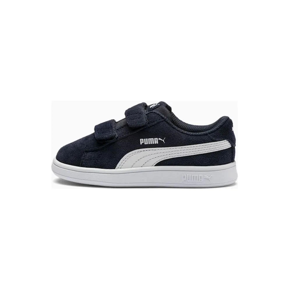 Puma Smash v2 Suede Tennis Shoes Blue/White (36517802)