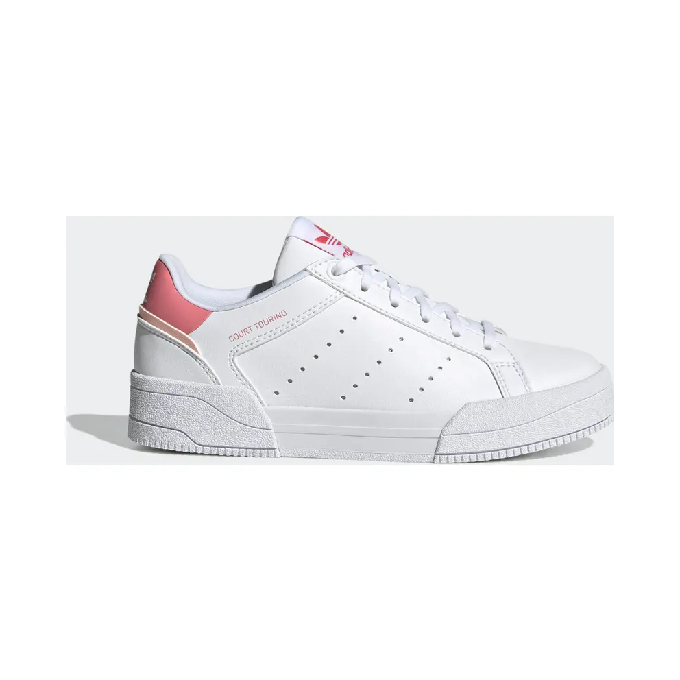 adidas Court Tourino Schuh Cloud White / Cloud White / Hazy Rose (H00765)