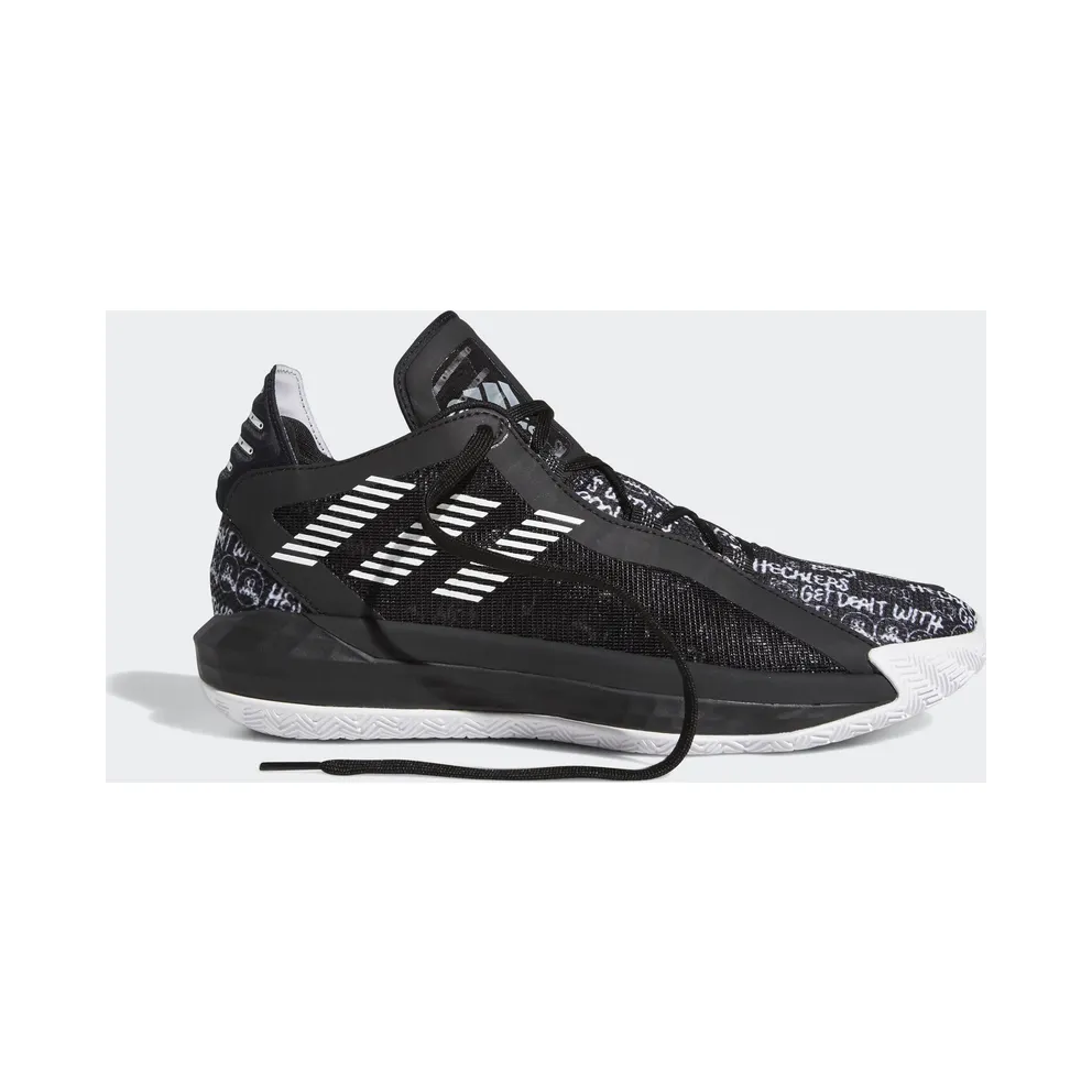 adidas Dame 6 Core Black White Core Black/Cloud White/Core Black (FU6807)
