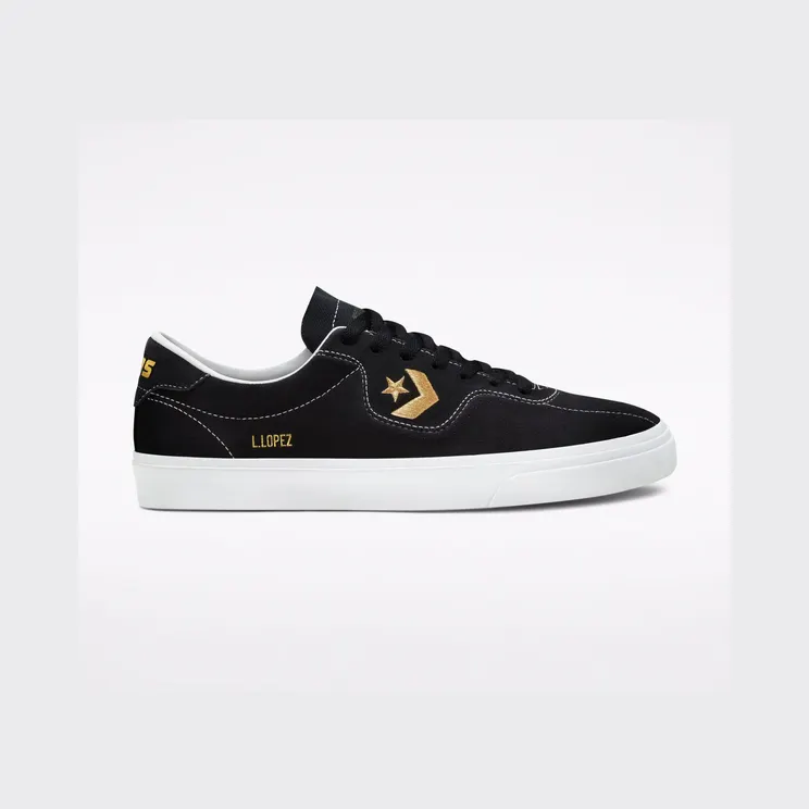Converse Louie Lopez Pro Low ‘Black Gold’ Black/Gold/White (168668C)
