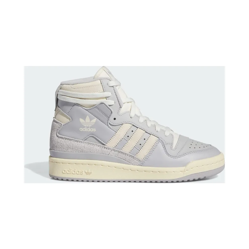 adidas Forum 84 High Grey Two / Cream White / Easy Yellow (IF2735)