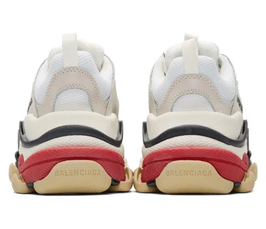 Balenciaga White and Grey Triple S Sneakers (524037-W09E1) (3)