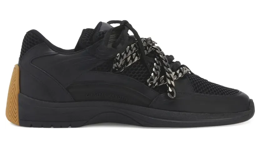 Giuseppe Zanotti GZ-Trail Sneakers mit Kettendetail – Schwarz (RU50047003)
