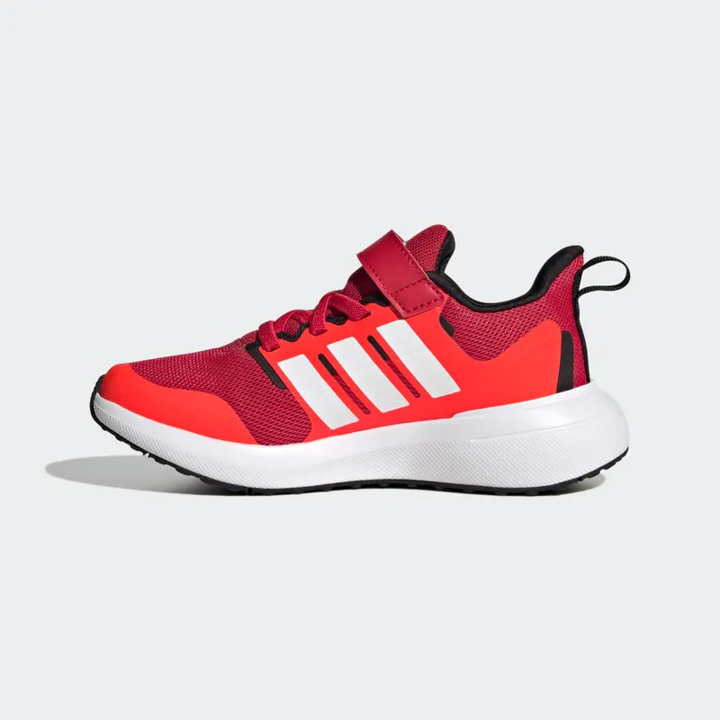 Adidas FortaRun 2.0 Cloudfoam Elastic Lace Top Strap Better Scarlet / Cloud White / Solar Red (HP5445)