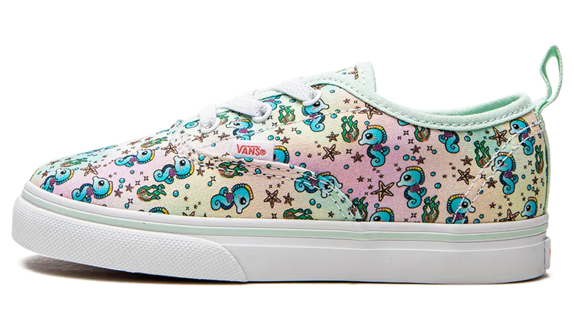 Vans Authentic Elastic Lace TD “Rainbow Seahorse” (VN0A4BUYZQP)