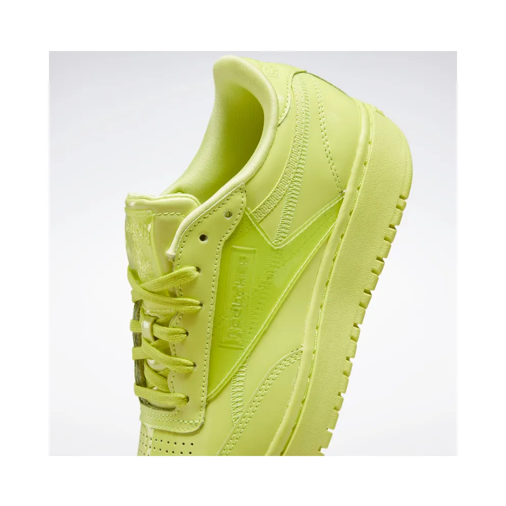 Reebok Cardi Coated Club C Double High Vis Green / High Vis Green / High Vis Green