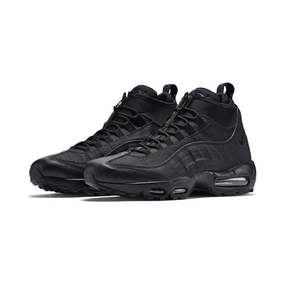 Nike Air Max 95 Sneakerboot Triple Black Black/Black (806809-002)