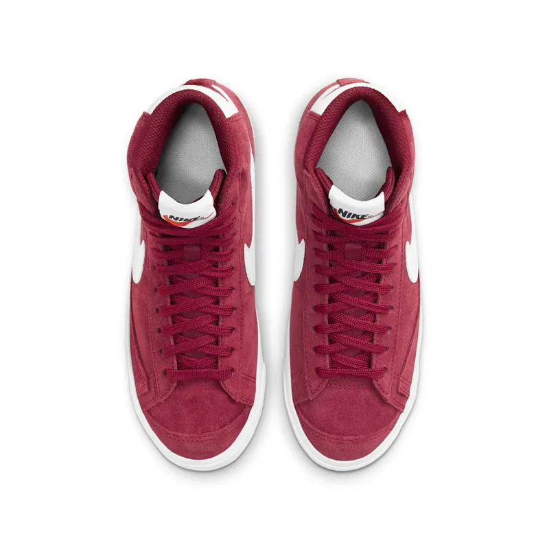 Nike Blazer Mid’ 77 Suede Older Kids’ Red (DC8248-600)