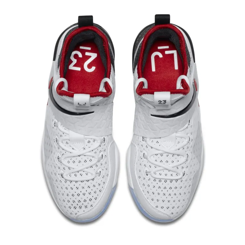 Nike LeBron 14 Flip the Switch (GS) White/Black-University Red (859468-103)