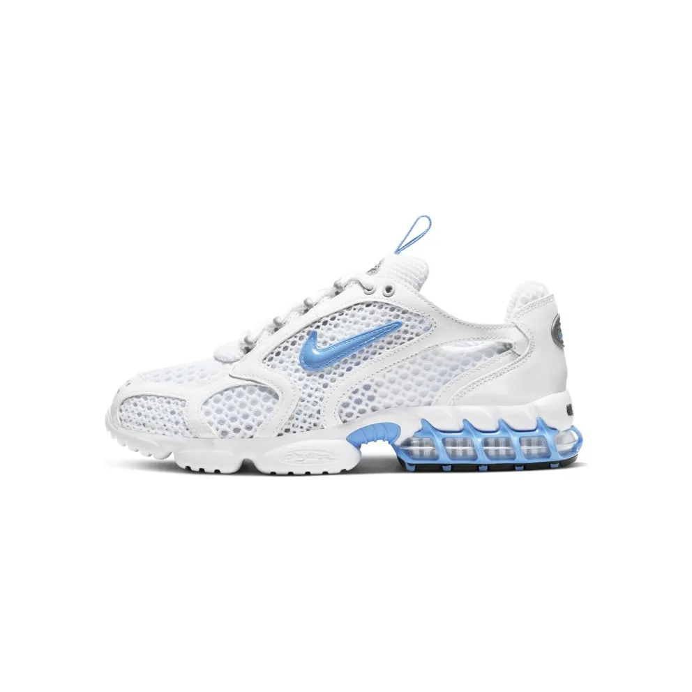 Nike Air Zoom Spiridon Cage 2 White University Blue (W) White/Metallic Silver-University Blue (CD3613-100)