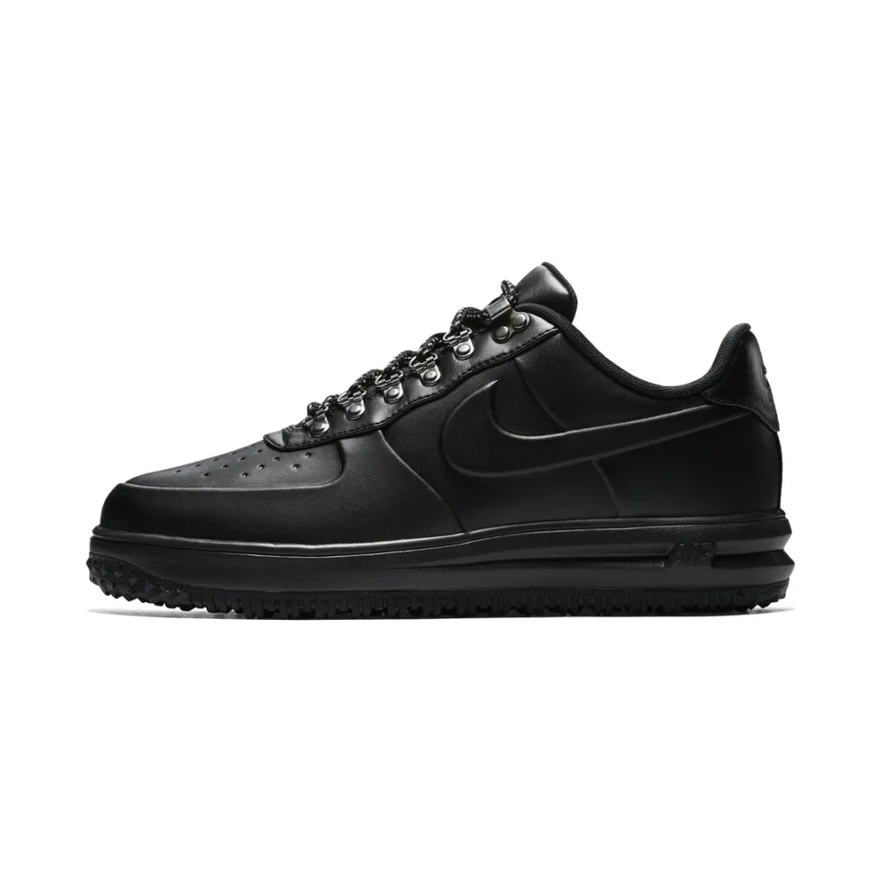 Nike Lunar Force 1 Duckboot Low Black Black/Black-Black (AA1125-001)