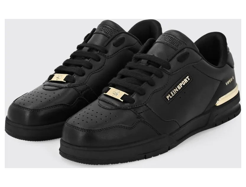 Plein Sport Viper II Leather Philipp Plein Black (SAESUSC0738STE003N0294)