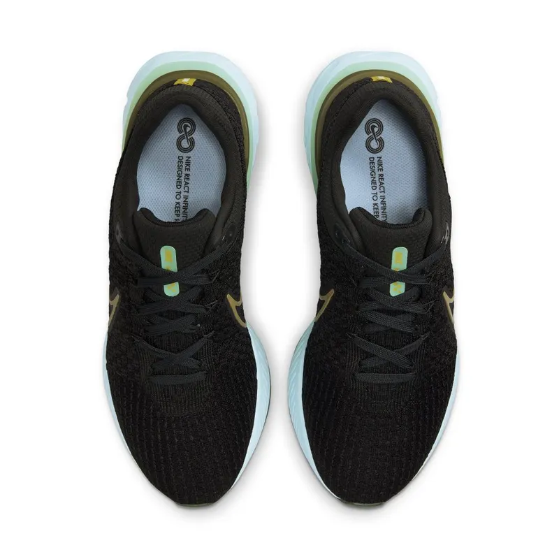 Nike React Infinity Run Flyknit 3 Road Running Green (DH5392-300)