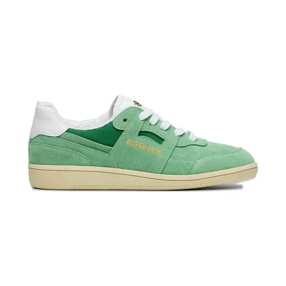 Hide&Jack Hide&Jack Shaggy mit Wildledereinsätzen “Green” (SHAGGPASTEL)