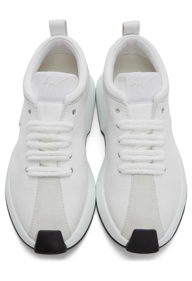 Giuseppe Zanotti White Arena Sneakers (RS10017 88369) (5)