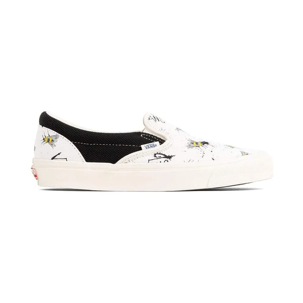 Vans Slip-On Ralph Steadman Bees True White/Black (VN0A45JKVQL)