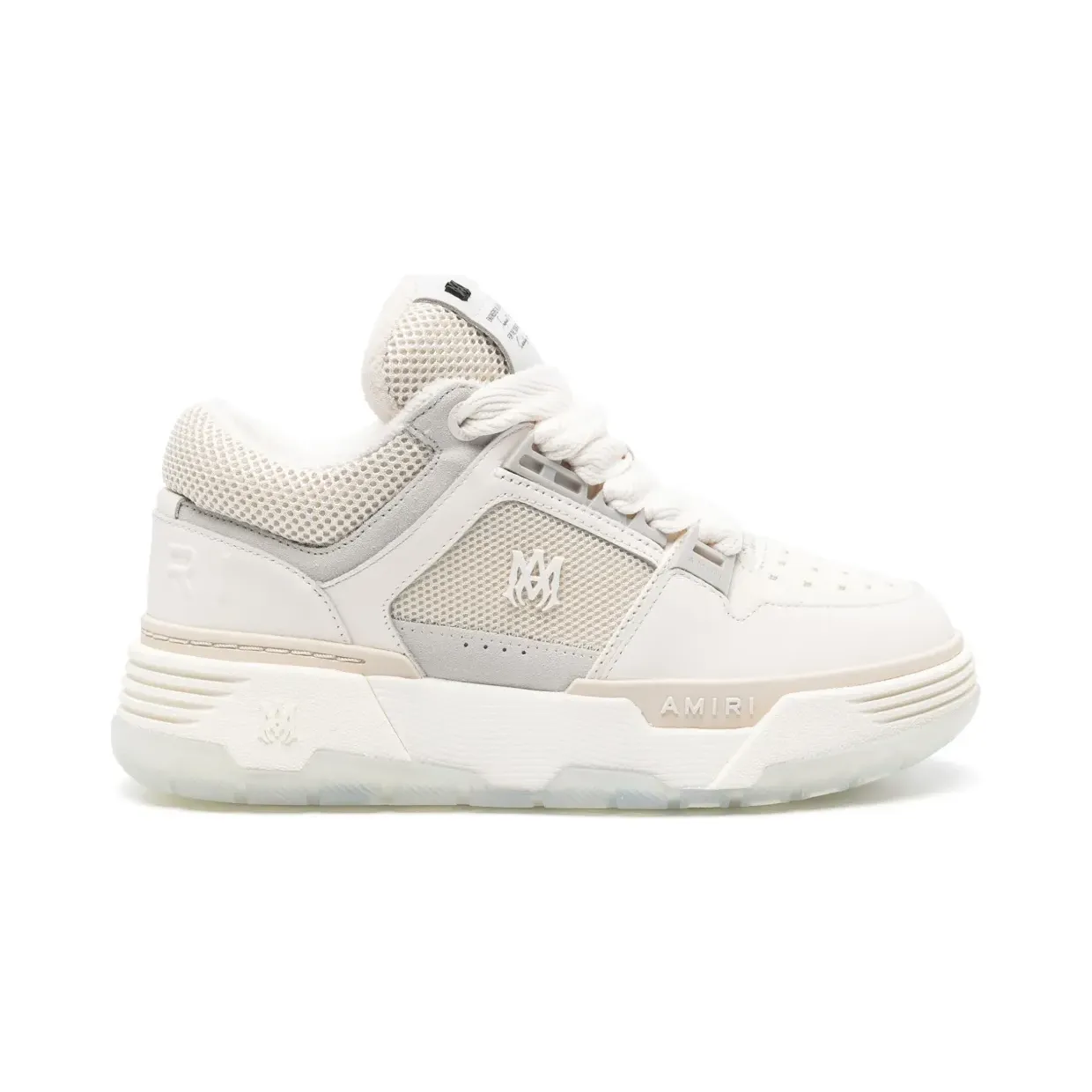 AMIRI MA-1 leren chunky sneakers – Beige (AWFOSR1012)