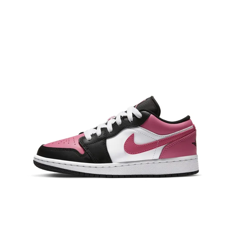 Jordan 1 Low Pinksicle (GS) White/Black-Pinksicle (554723-106)