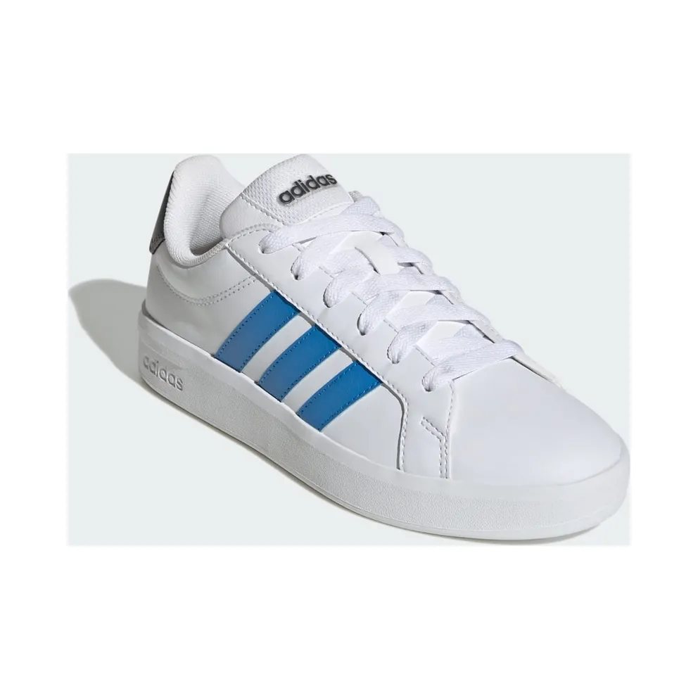 Adidas GRAND COURT 3.0 Shoes JUNIOR Cloud White / Lucid Ray Blue / Aurora Onix (JP9364)