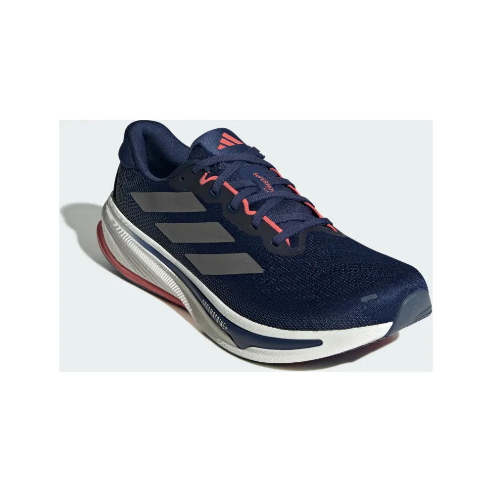 Adidas Supernova Rise 2 Running Shoes Dark Blue / Iron Metallic / Preloved Scarlet (JR3380)