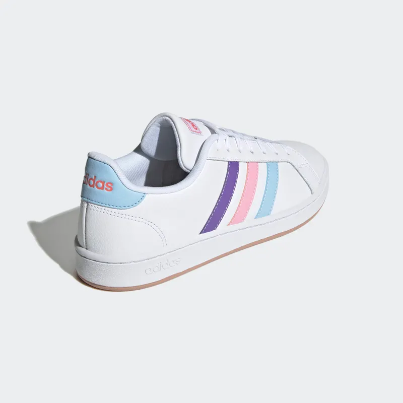 Adidas Grand Court Cloudfoam Lifestyle Court Comfort Pride Cloud White / Semi Turbo / Pulse Amber (GY9400)