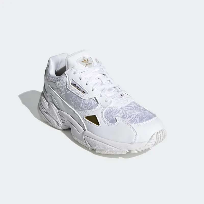 Adidas Falcon ‘White’ Footwear White/Footwear White/Gold Metallic (EG5161)
