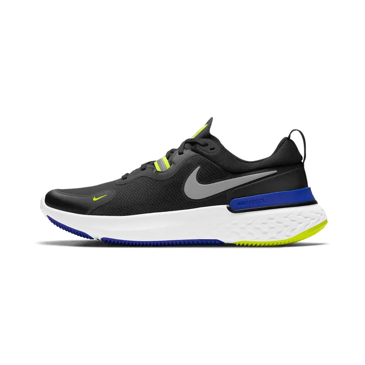 Nike React Miler “Black / Cyber / Racer Blue / Metallic Silver” (CW1777-011)